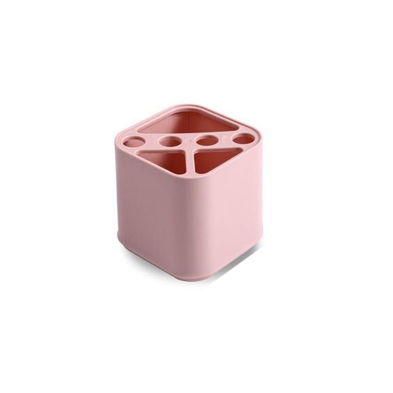 Storage box, office storage rack, stationery pen holder, advertising customization, LOGO printing, multi-functional plastic toothbrush holder Item Picture