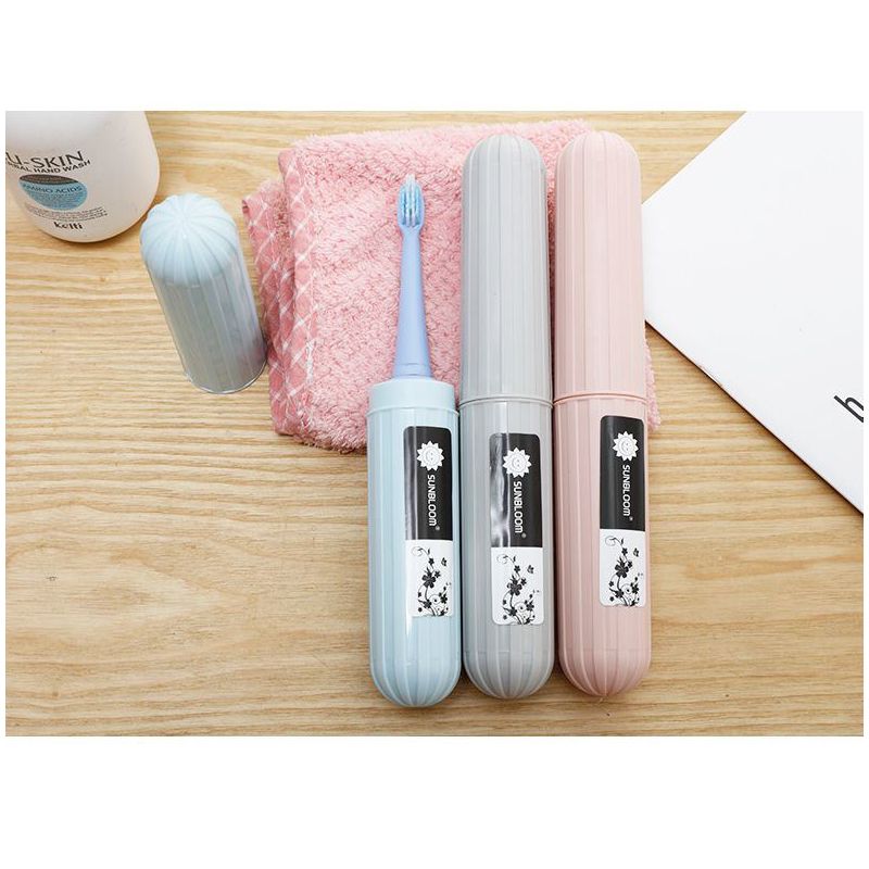 Direct sales travel toothbrush storage box, portable set, mouthwash cup, toiletry cup, brushing cup, simple and convenient for business trips and home use Specification image
