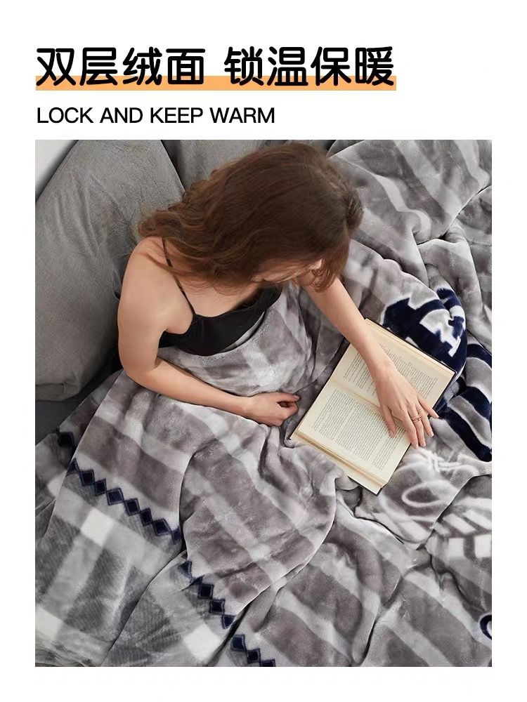 2020 New Factory Direct Embossed Blanket Cover Blanket details Picture