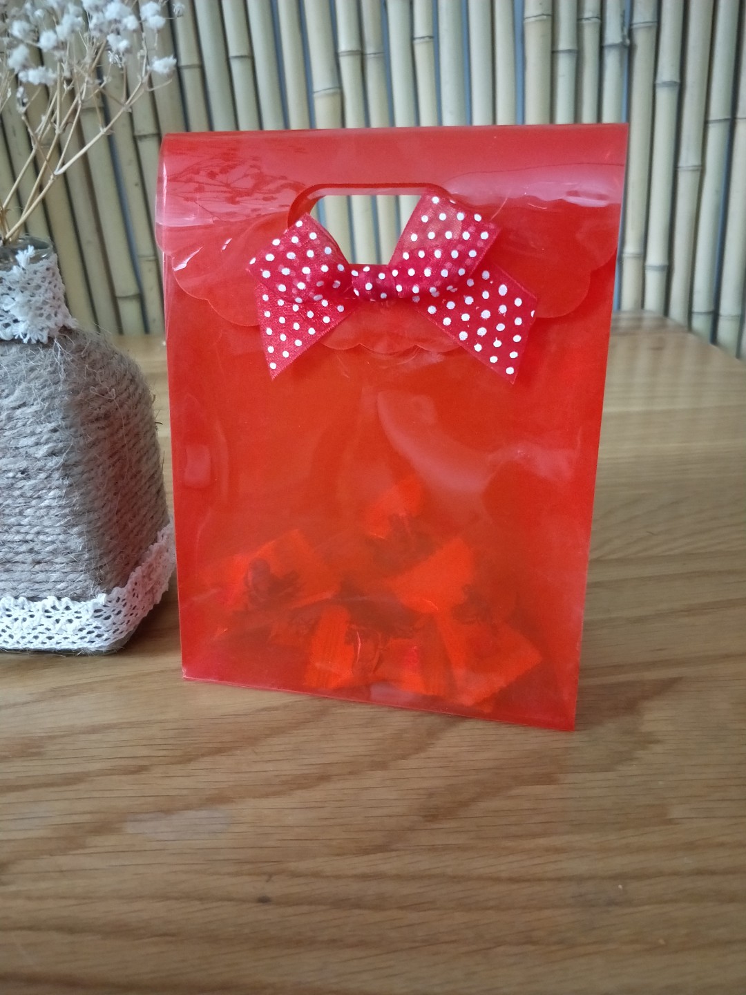 Square flower bag Specification image