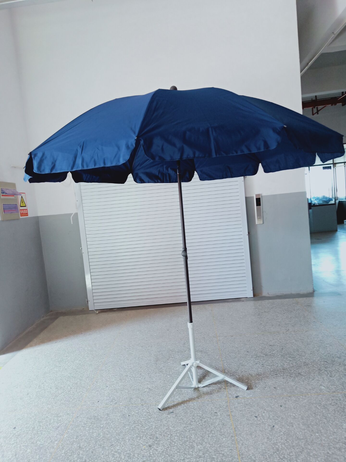 2.5-meter outdoor sun protection, rainproof and sunshade polyester sun umbrella, furniture umbrella, advertising umbrella, foreign trade umbrella undefined