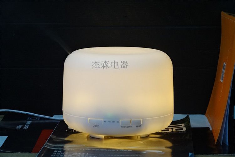 香薰机爆款超声波加湿器创意礼品香薰灯空气净化500M详情图4