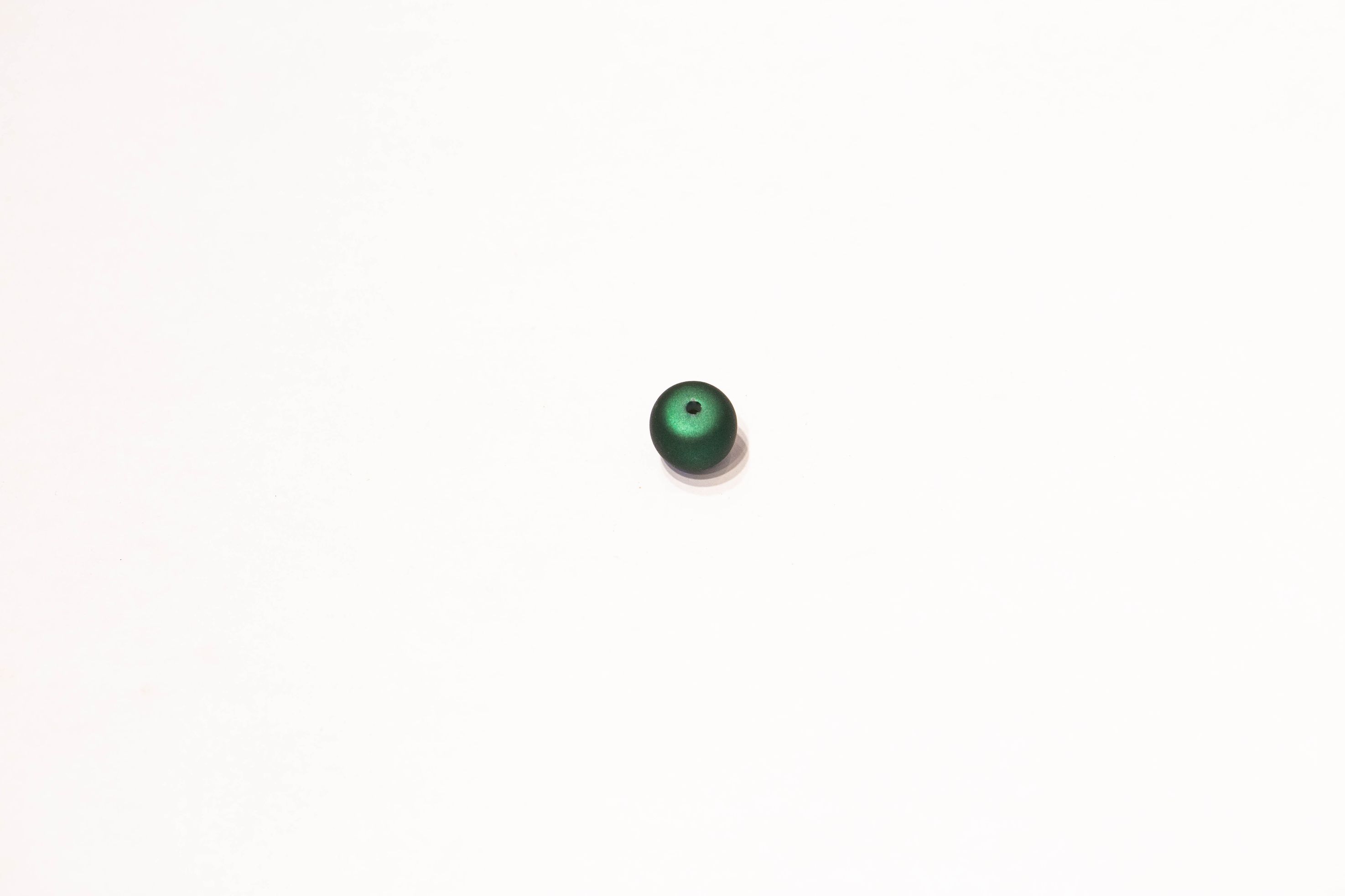 Factory direct sales of rubber painted straight hole steamed bun bead headwear accessories, new Korean version striped headstring accessories and beads wholesale details Picture