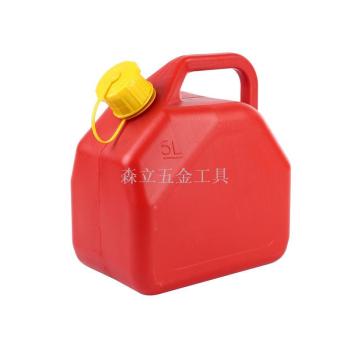 美式油桶5L10L20L塑料红色汽油桶便携式储油桶仓储桶规格全带油嘴详情图5