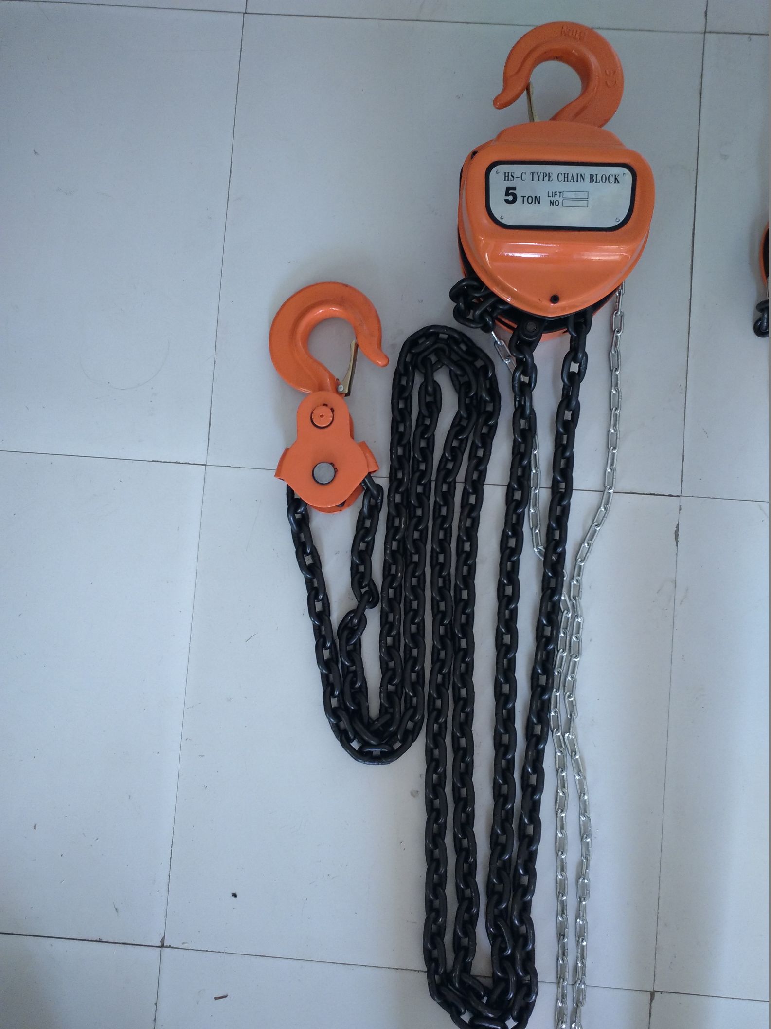 HSZ-C手拉葫芦带链条小型手动起重器0.5T1T2T3T5T3米建筑家用吊机
