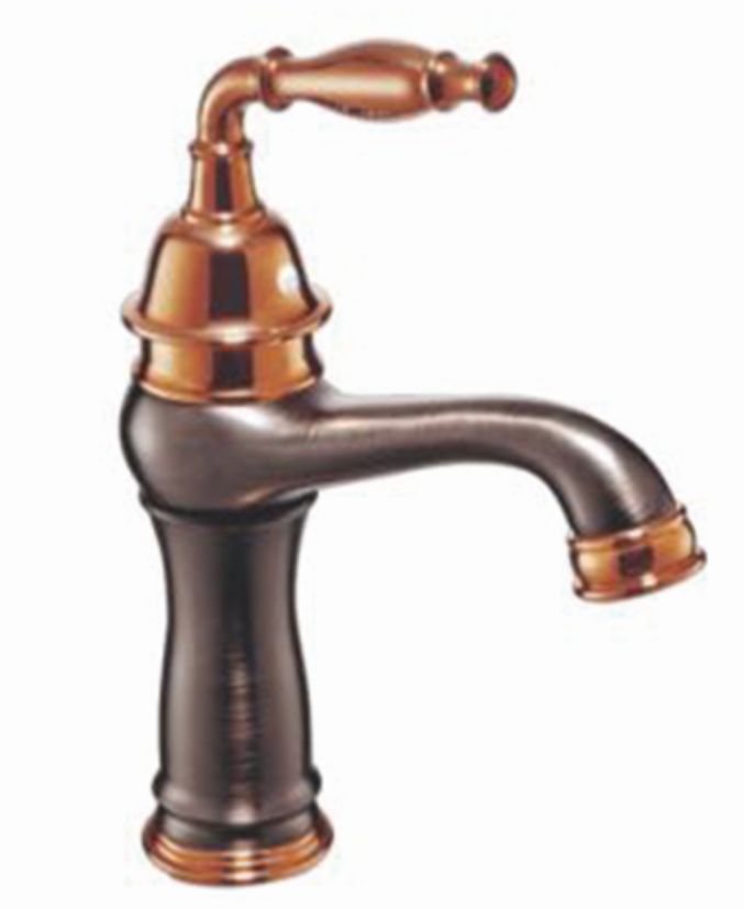 TC-10256 copper basin faucet - low