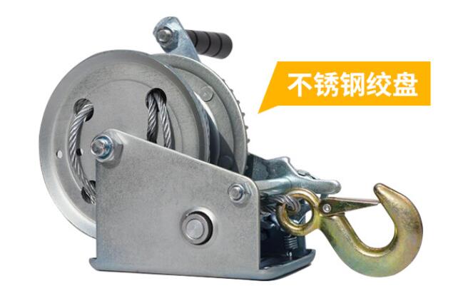Hand-cranked winch, electric winch, self-locking brake hand-cranked winch EYRY detail image 5