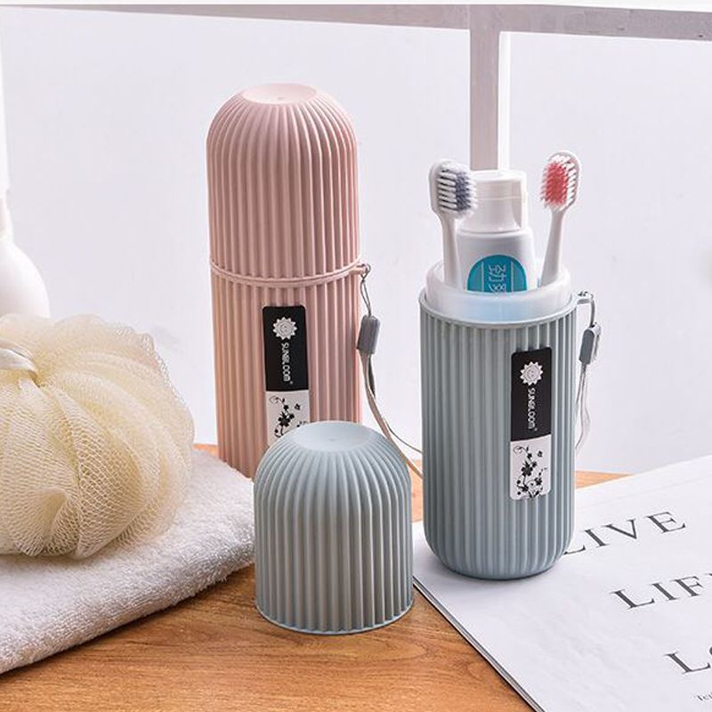 Convenient to carry when going out: toothbrush case, portable cup box, towel, men's mouthwash storage box, packaged mouthwash cup, children's details Picture