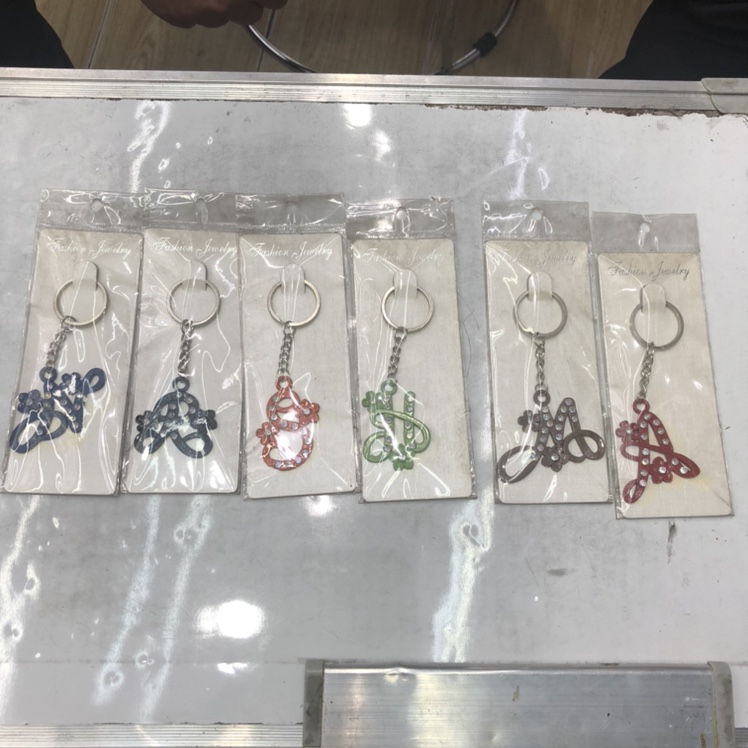 花字母钥匙扣时尚潮流个性十足指艺饰品-142图