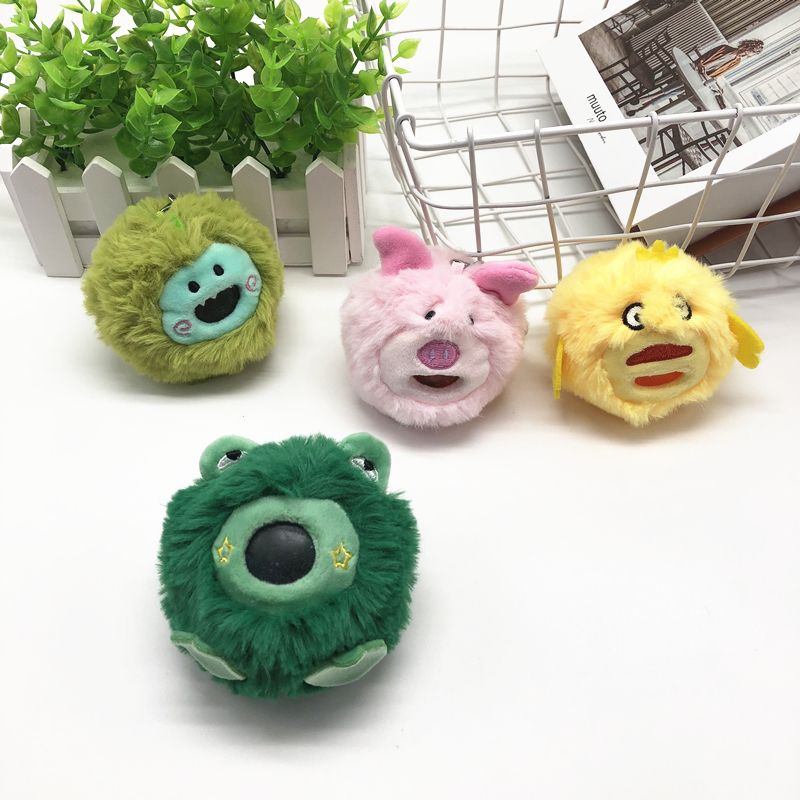 Creative vent ball decompression ball stuffed toy key chain pinchle dolls boring artifact students love toys