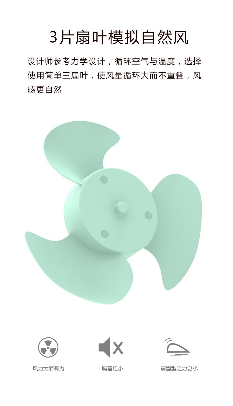 充电可爱小风扇学生宿舍手持折叠风扇大风力儿童卡通USB电风扇详情图4