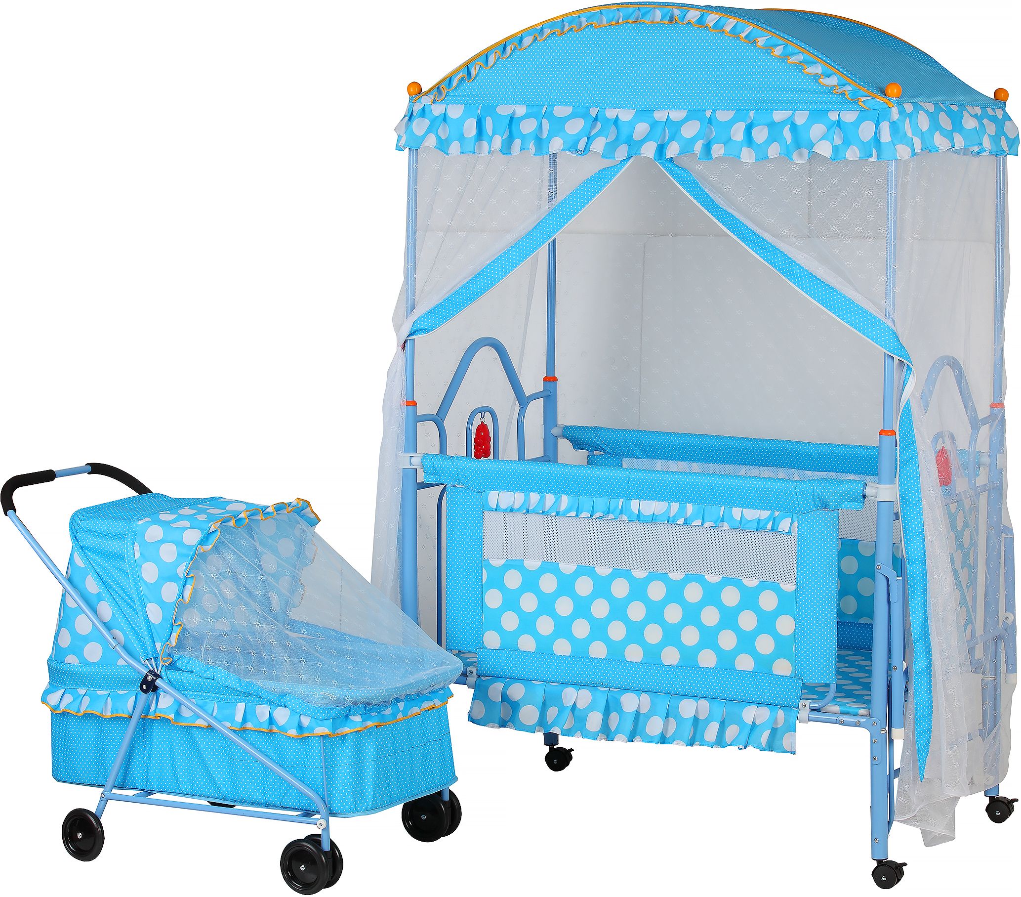 Baby Iron Bed Twin Set