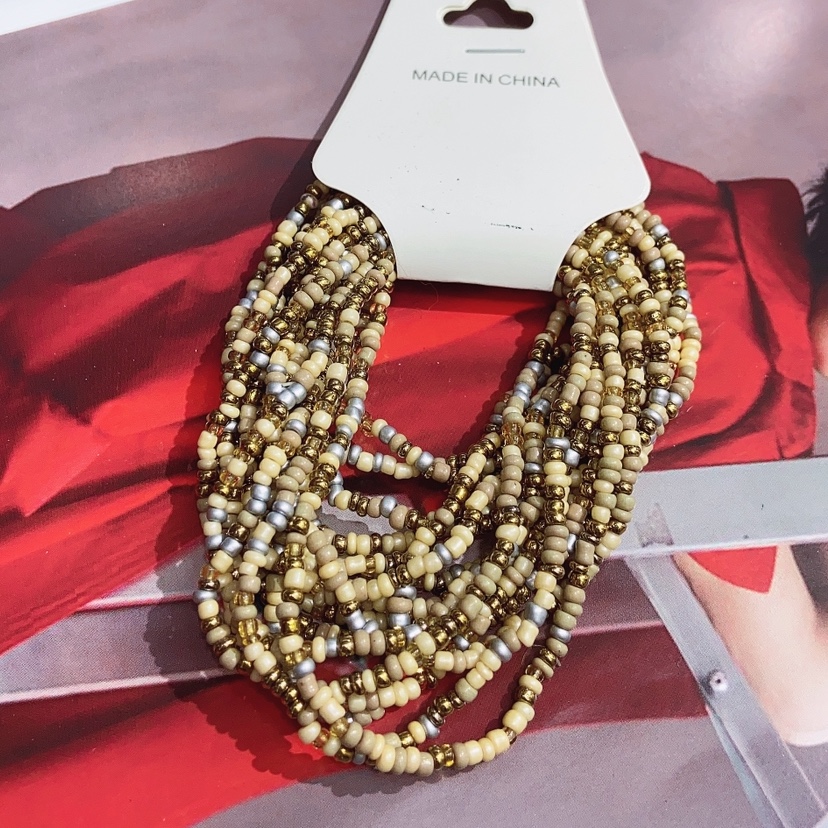 Handmade rice bead bracelet set Item Picture