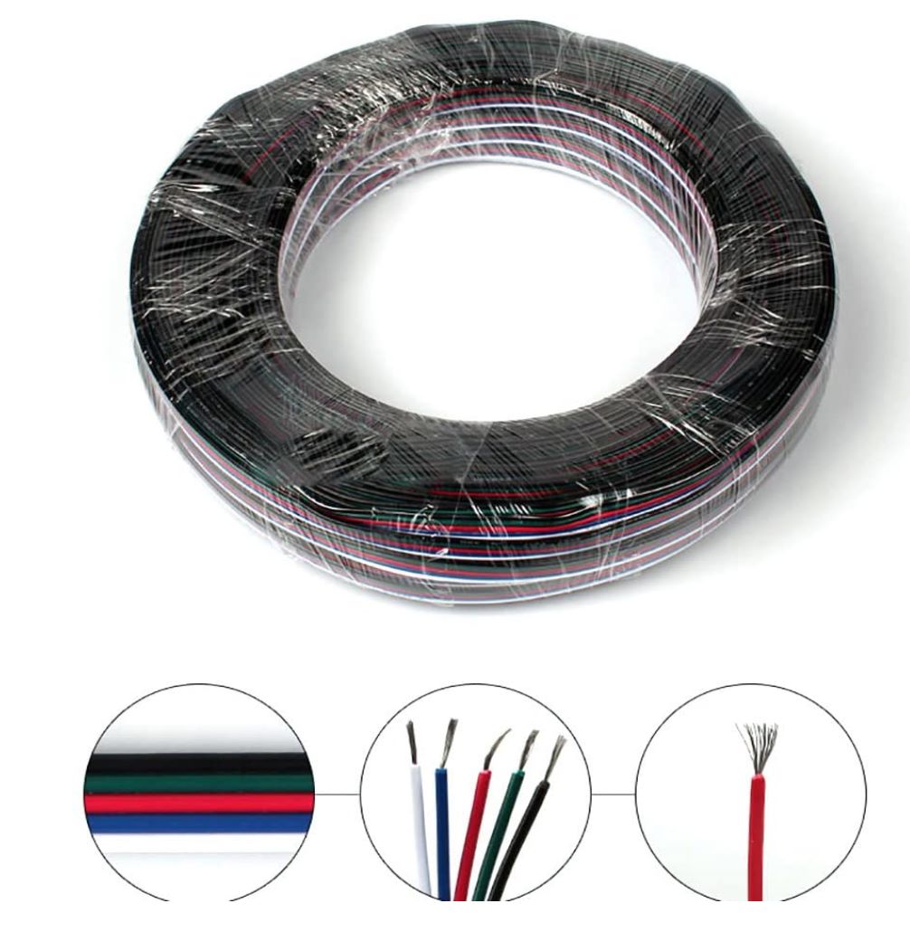 100M RGBW 5Pin Cable