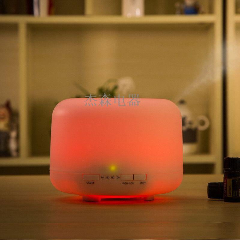 香薰机爆款超声波加湿器创意礼品香薰灯空气净化500M细节图