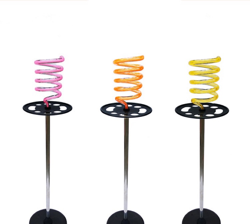 Hair salon standing hair dryer stand, hair dryer thumbnail