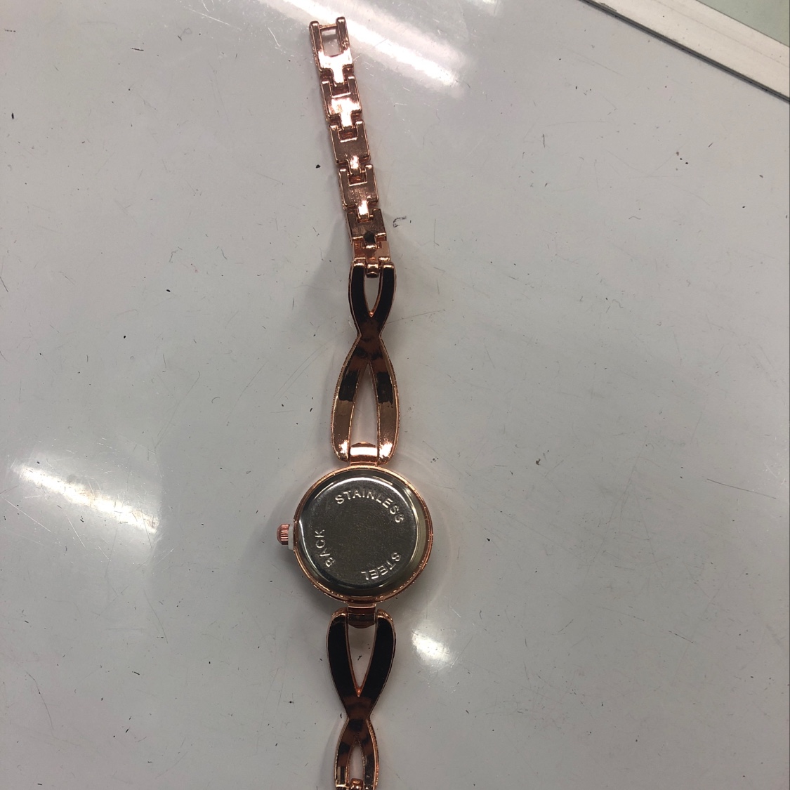 玫金带钻手链产品图