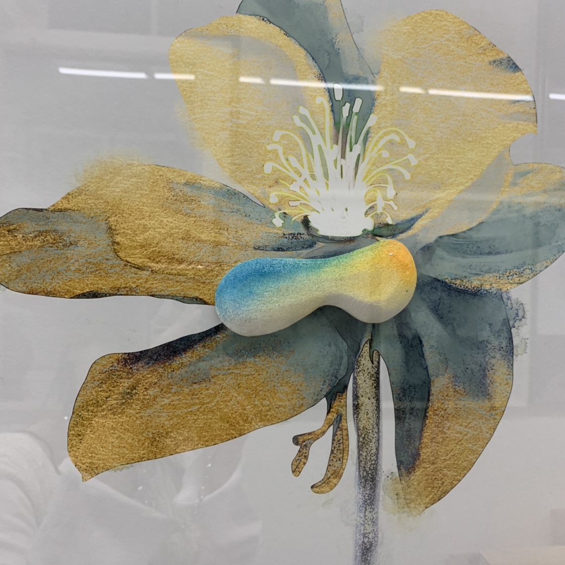 现代中式简欧美式风格客厅沙发背景装饰画 相框60*80产品图