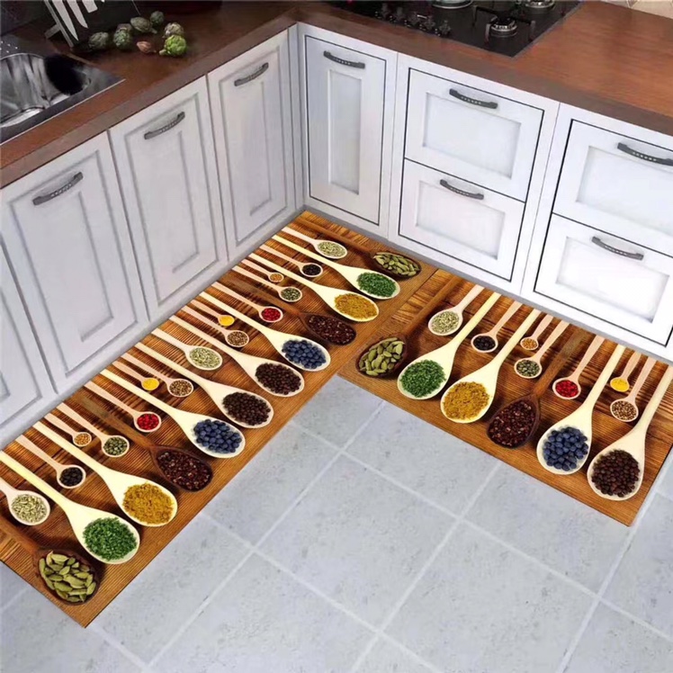 3D digital printed kitchen floor MATS