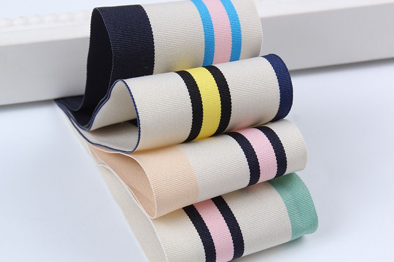 High Stretch Cotton Silk Korean Stripes With Clothing Accessories Bow Ribbon Handmade Diy Hair Accessories Materials Korean Ribbon