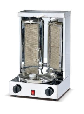 DF68075 Automatic Middle East Grill (double burner) Table gas gas Rotary Middle East Grill Turkey startup food Electric grill DF TRADING HOUSE
