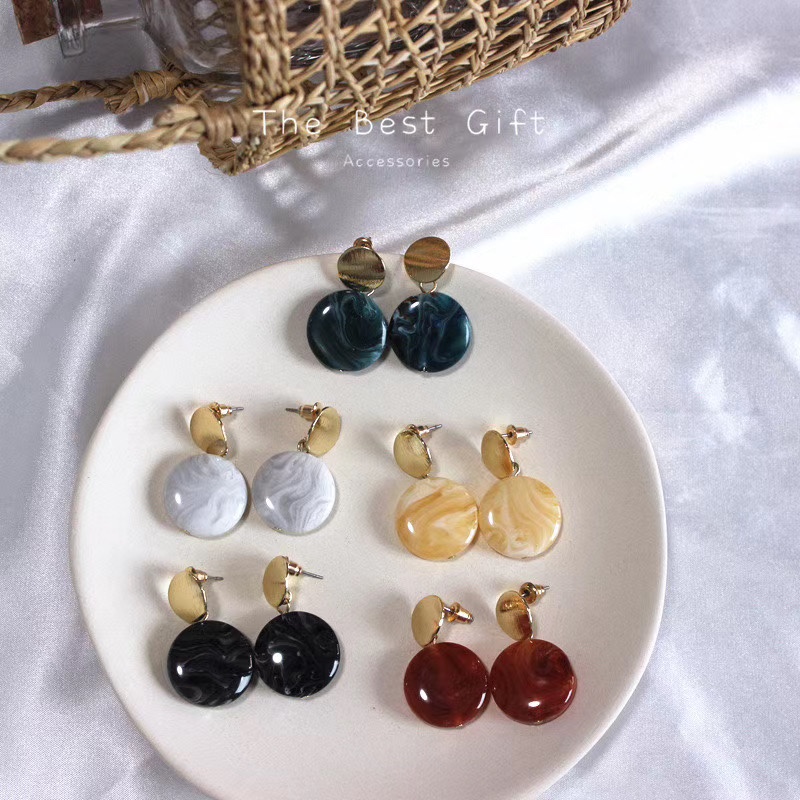 韩国东大门新款 s925 银针 冷淡风耳环