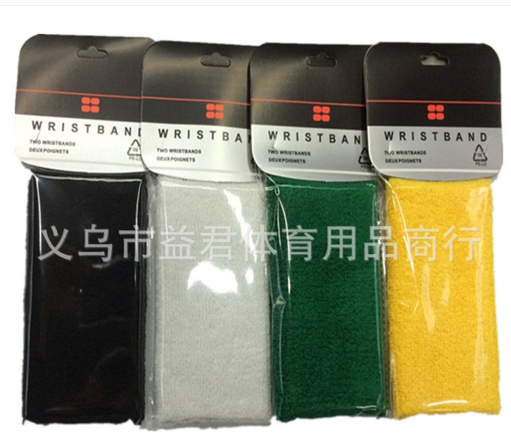 Manufacturers Direct Lengthened Towel Cotton Wrist Sports Fitness Leisure Cycling Wrist Basketball Volleyball Wrist Application Scenario