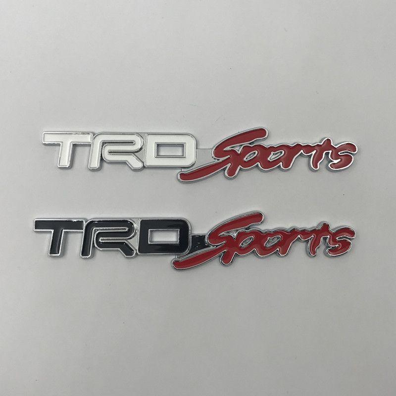 适用于丰田TRD车标金属TRD SPORTS改装贴标TRD SPORT改装徽章详情图3