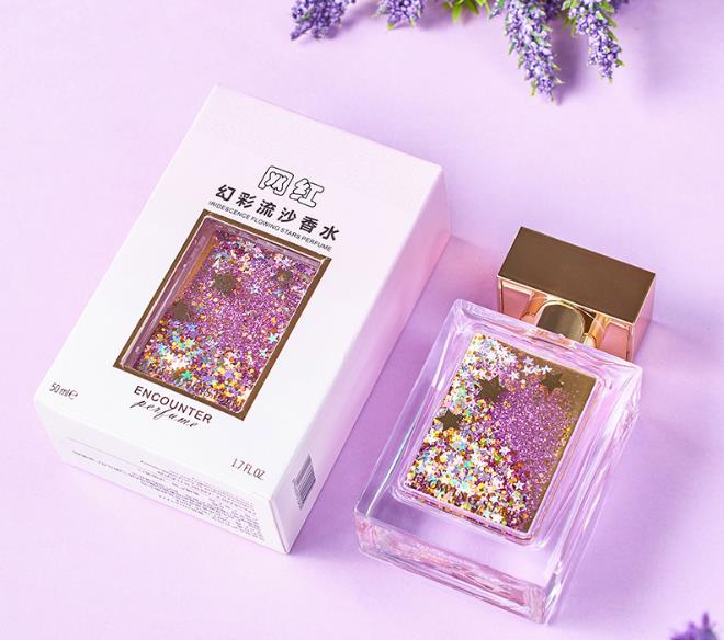Maco Andy Magic Color Quicksand Perfume Light fragrance Fresh flower fruit tone natural network red domestic mini perfume for women Specification drawing