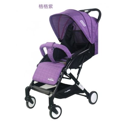 马卡龙新色儿童口袋车可折叠婴儿车可带上飞机童车细节图