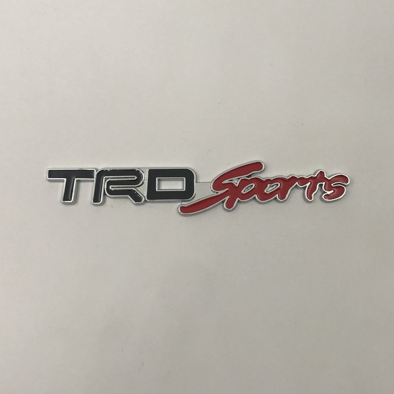 适用于丰田TRD车标金属TRD SPORTS改装贴标TRD SPORT改装徽章详情图2