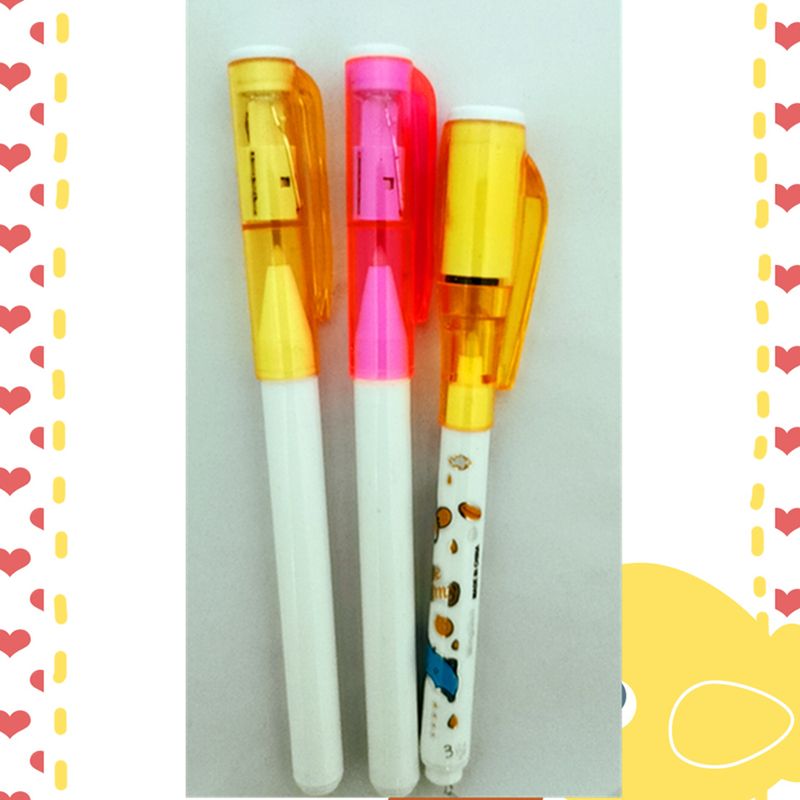 Invisible pen, vanishing pen, magic pen, ultraviolet light visible character lamp pen Specification image