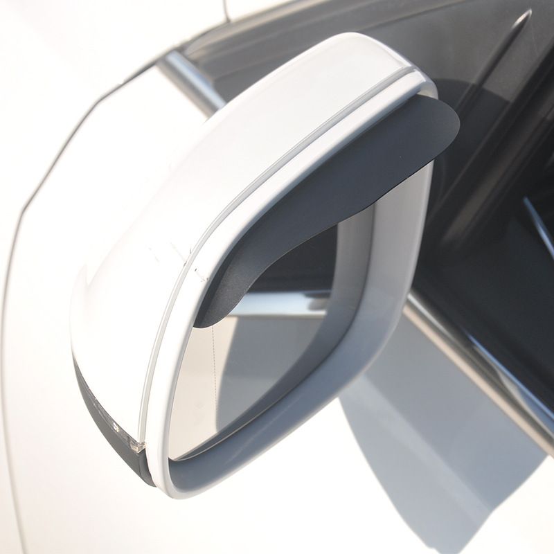 The car rearview mirror rain shield is made of aluminum alloy, which is heat-resistant and does not deform. It provides rain and rain protection for rearview mirrors details Picture