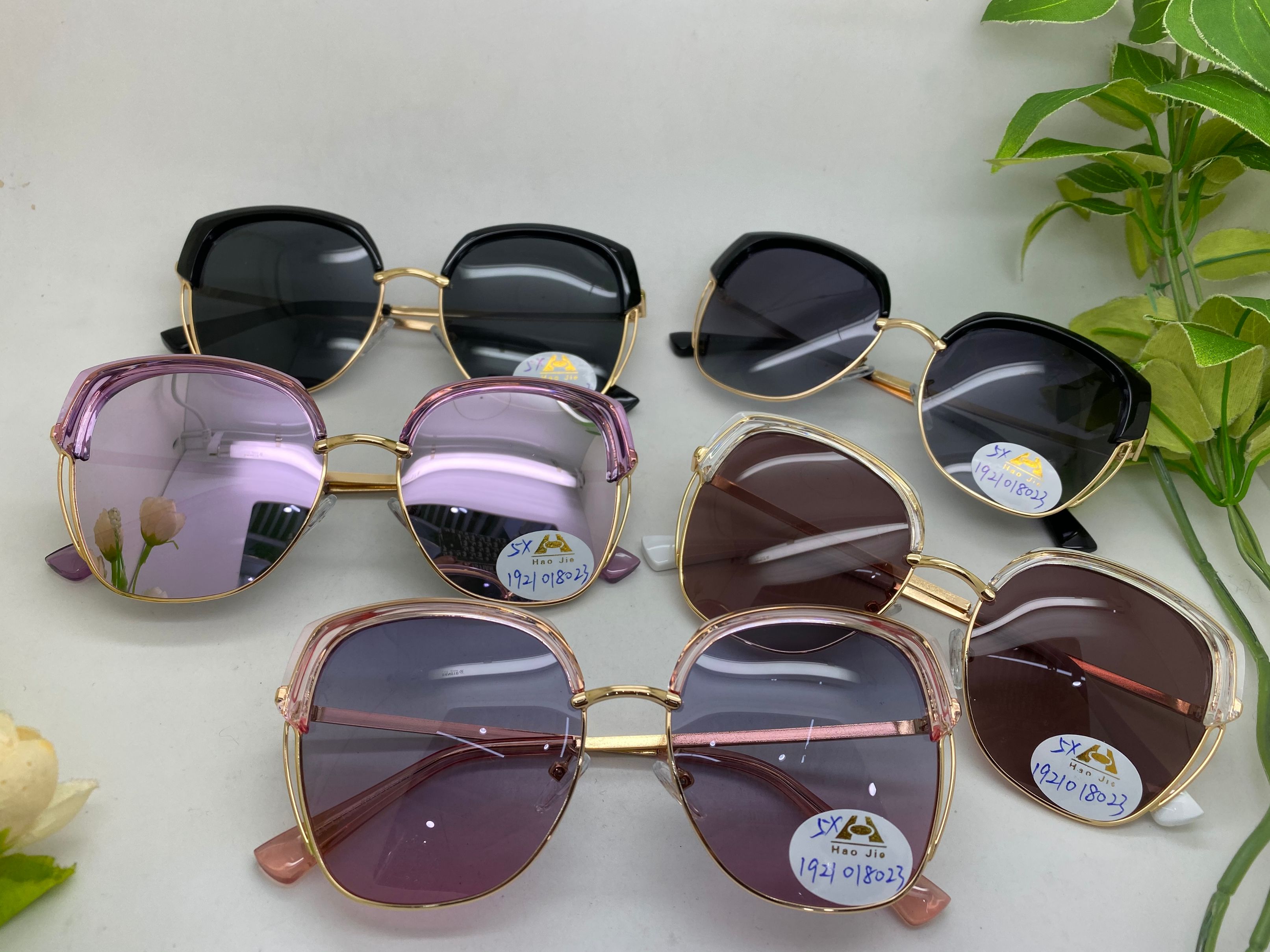 1921-Female polaroid sunglasses sunglasses cat eyes details Picture