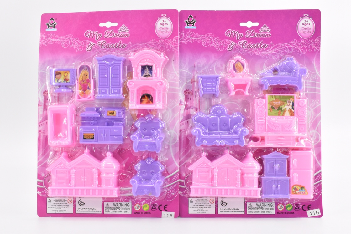 Doll house for girls to play the princess castle model doll house large house assembled children gifts 115