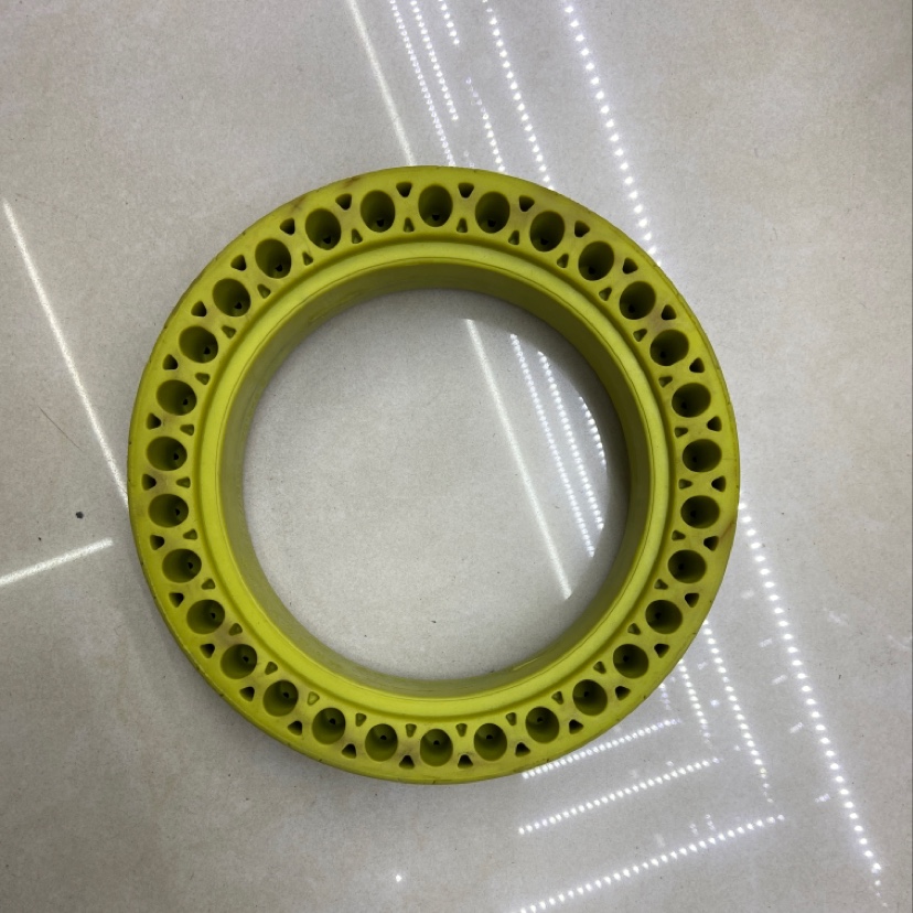 免充气蜂窝轮胎小米滑板车专用配件彩色轮胎夜光轮胎