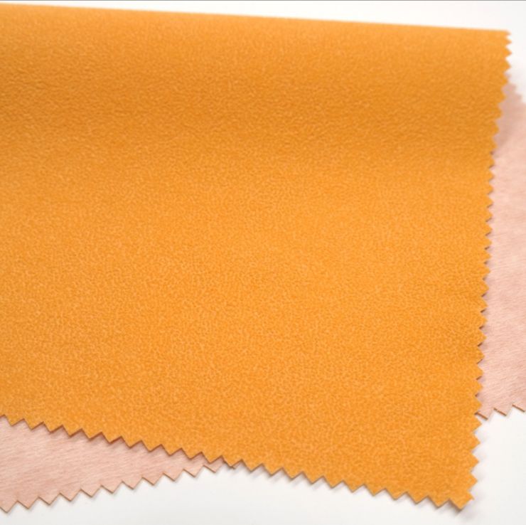 Golden spunlace bottom bead pile tea box velvet fabric and red wine box velvet fabric are in stock and available for wholesale Item Picture