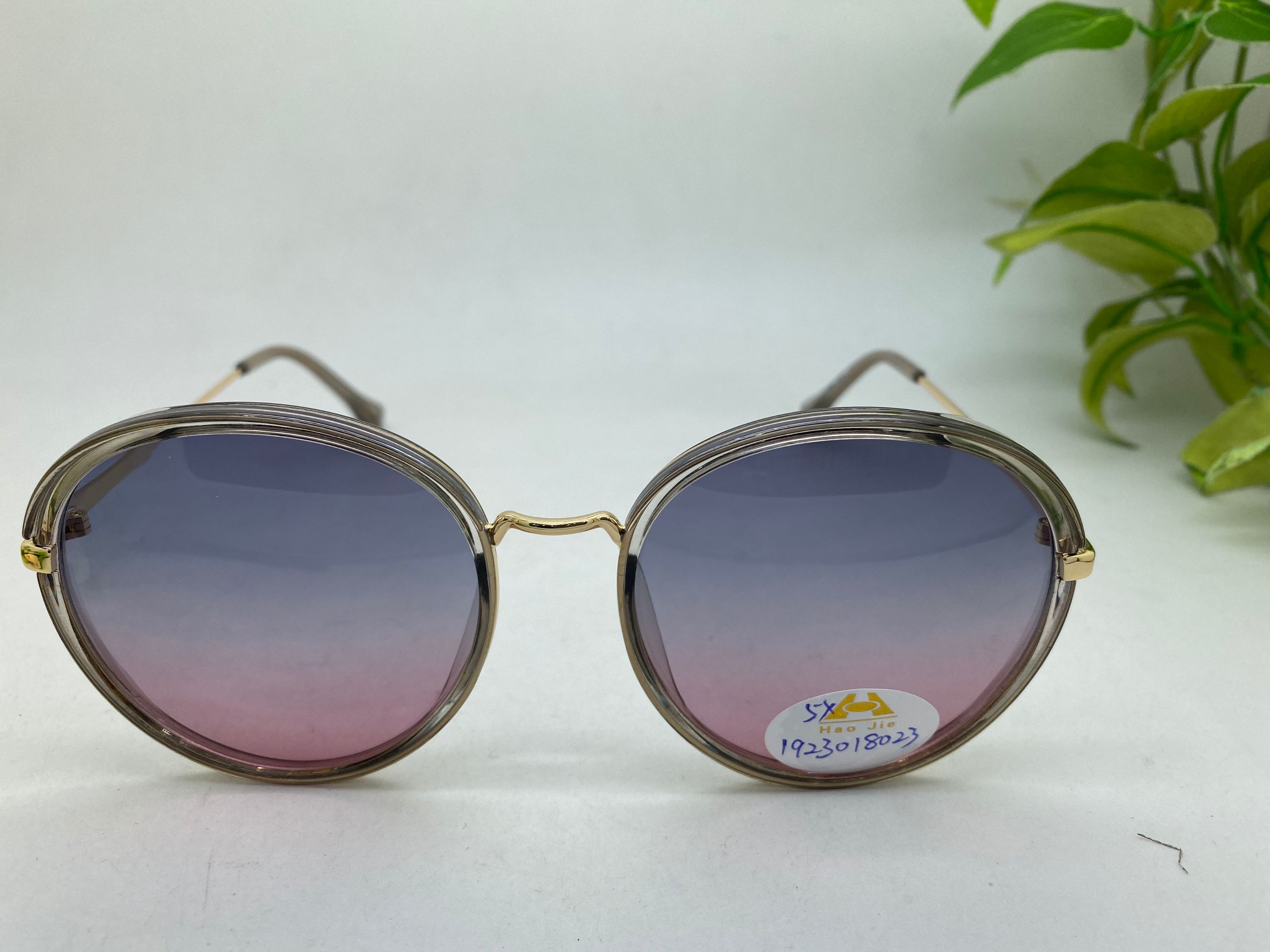 2020 New sunglasses sunglasses polaroid lens women's round frame 1923 thumbnail