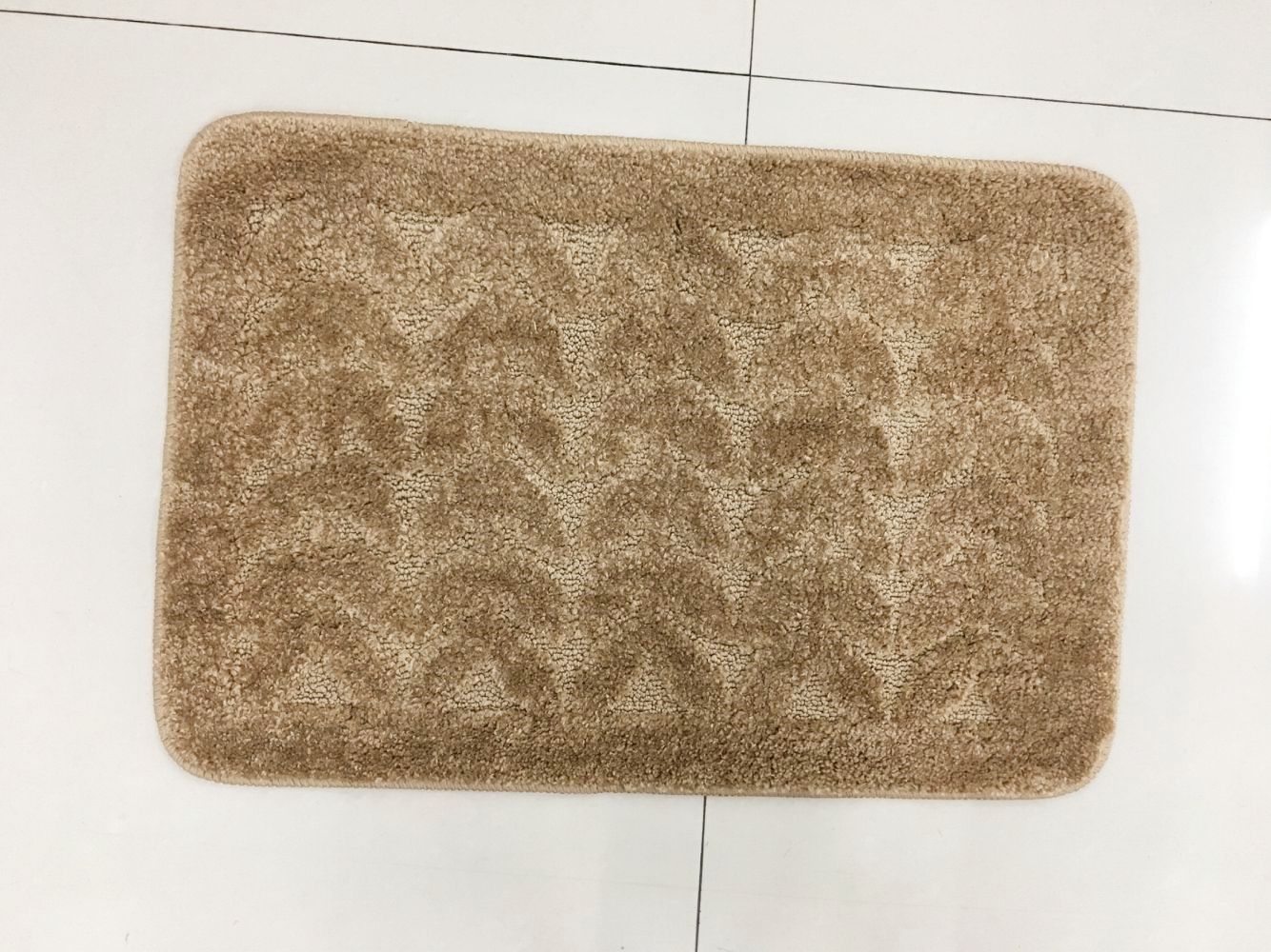 TPR short-haired jacquard floor mat, anti-slip door mat, floor mat, flat velvet jacquard floor mat, a best-selling floor mat in foreign trade Specification drawing