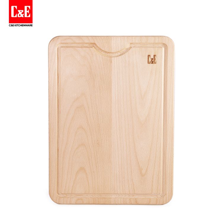 C&E Creative Kitchen utensils and appliances Beech wood cutting board household anti-corrosion and mildew proof cutting board thumbnail