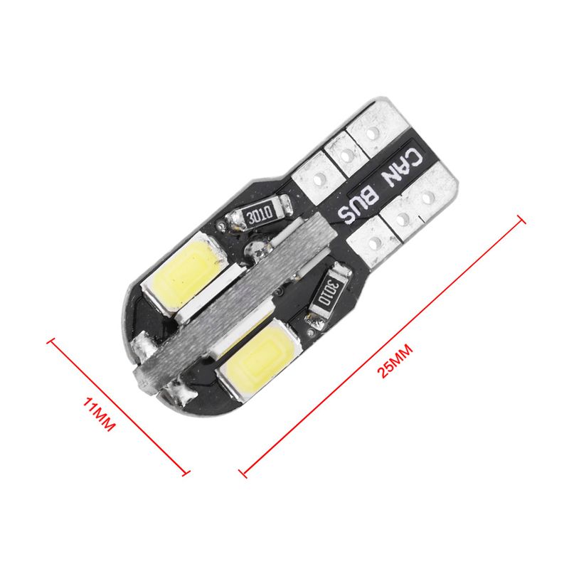 Automobile LED light t10 8 5730SMD width indicator light License plate light running light Specification image