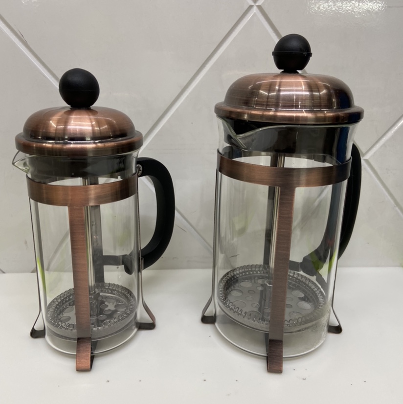 350、600、800、1000ml镀铜法压壶