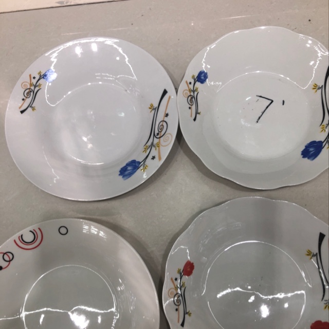 7-inch ceramic plates, bowls and spoons! Special offer, stock, in stock Item Picture
