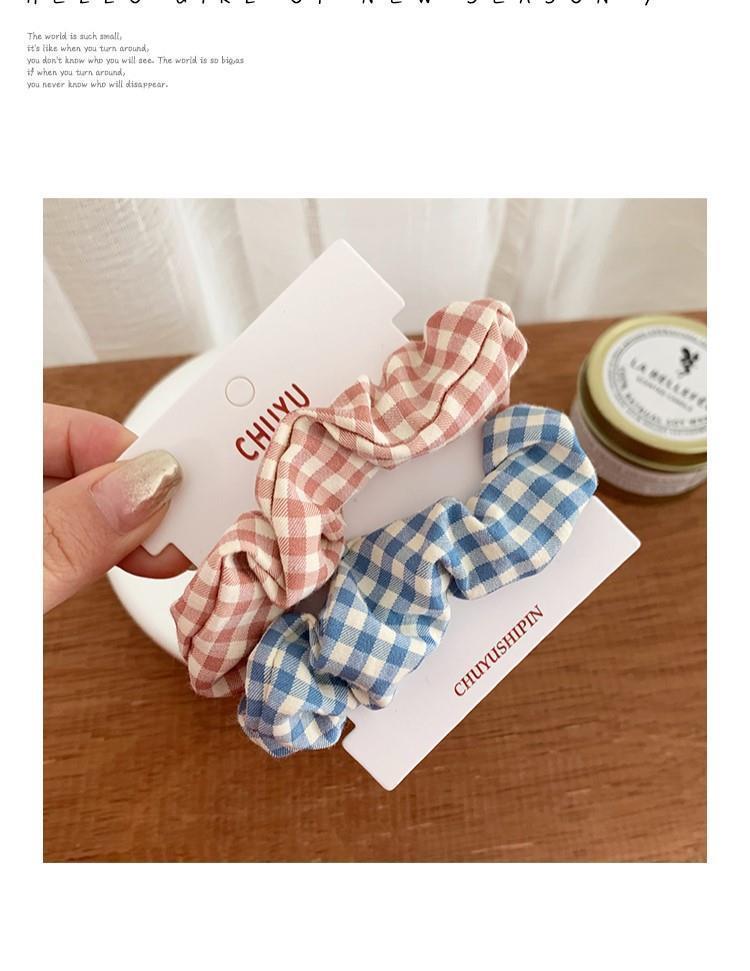 发圈/发夹/头绳/皮筋/大肠发圈细节图