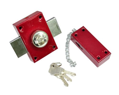 Unlock the door, unlock the door, full figure