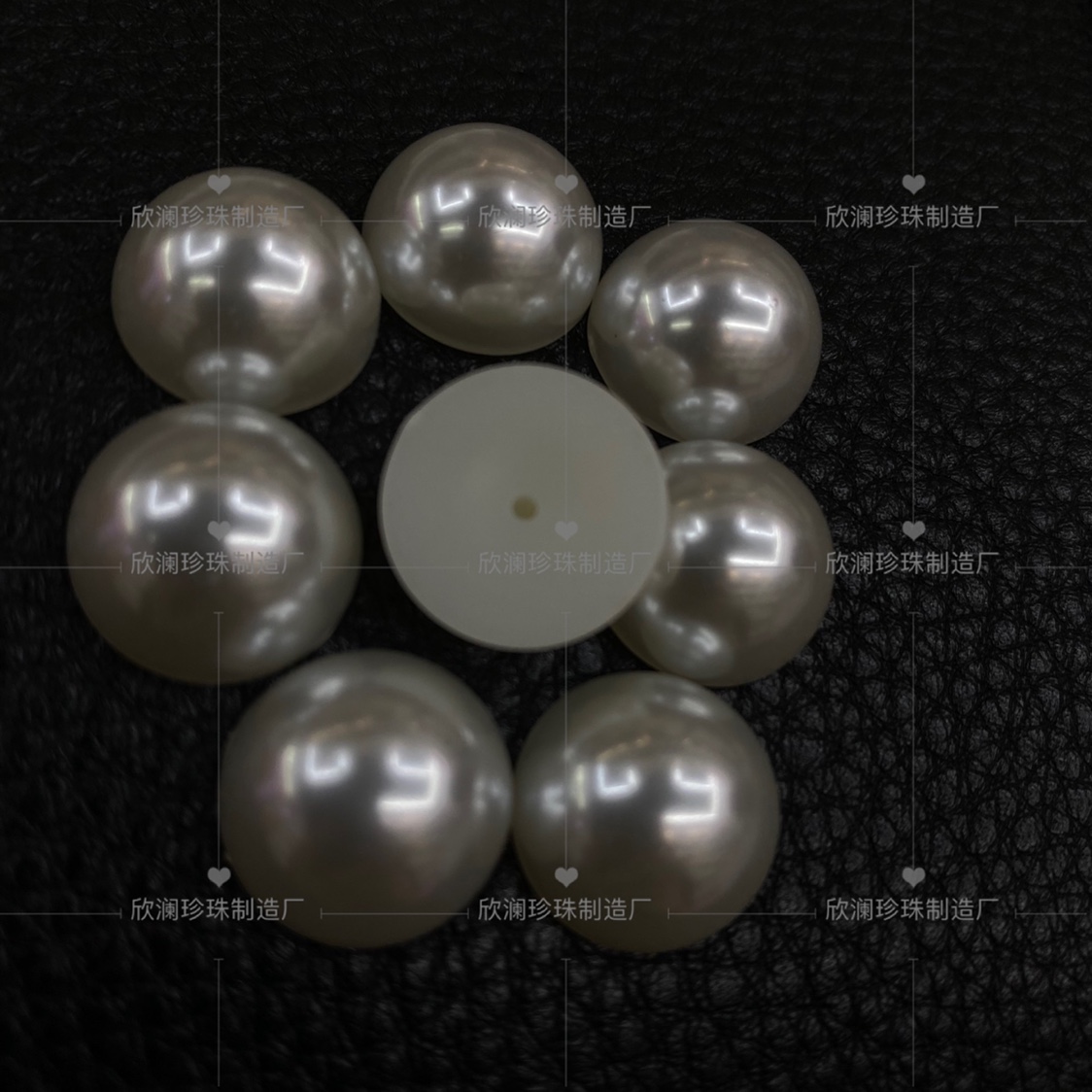 Diy Accessories Wholesale Clothing Accessories Wholesale Manufacturers Direct Sales Of Bright Imitation Pearl Semi-Round Pearl