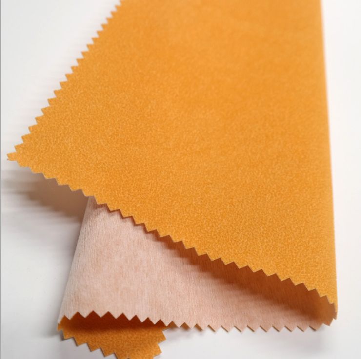 Golden spunlace bottom bead pile tea box velvet fabric and red wine box velvet fabric are in stock and available for wholesale