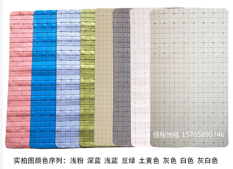 New best-selling square anti-slip bathroom mat, square foot mat, bathtub mat, pvc anti-slip mat, small square anti-slip bathroom mat Application Scenario