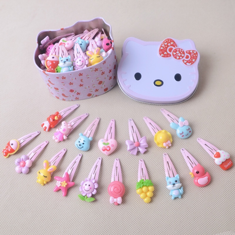 Child hairpin hair accessories Hem clip Girl hair cord rubber band little girl baby hair clip hairpin hair clip BB clip