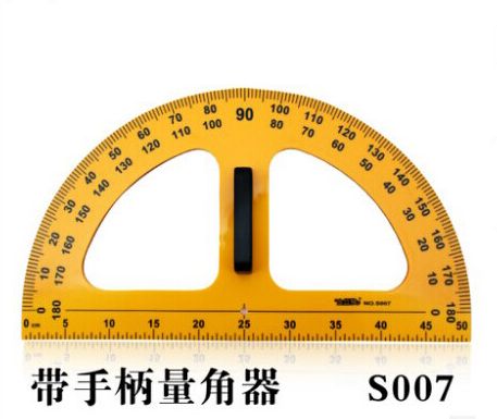 S007量角器.适用于老师和学生绘图用的详情图1